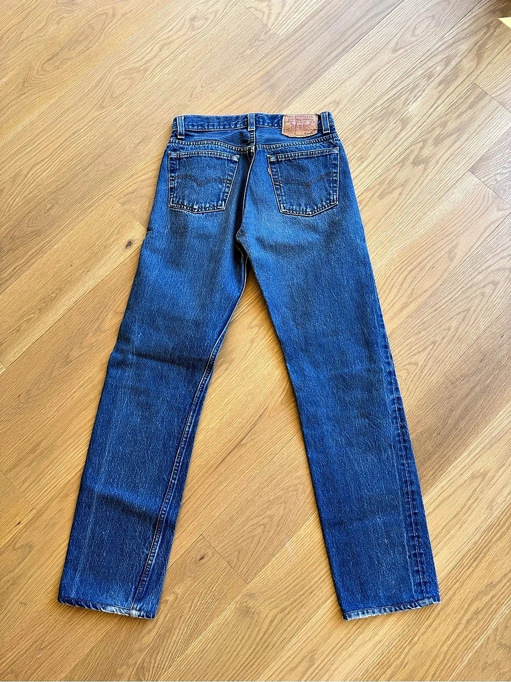 Vintage Levi's 501 Original Fit Jeans Straight Leg Jeans in Blue
